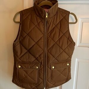 J.Crew-Brown Vest (Size XS).